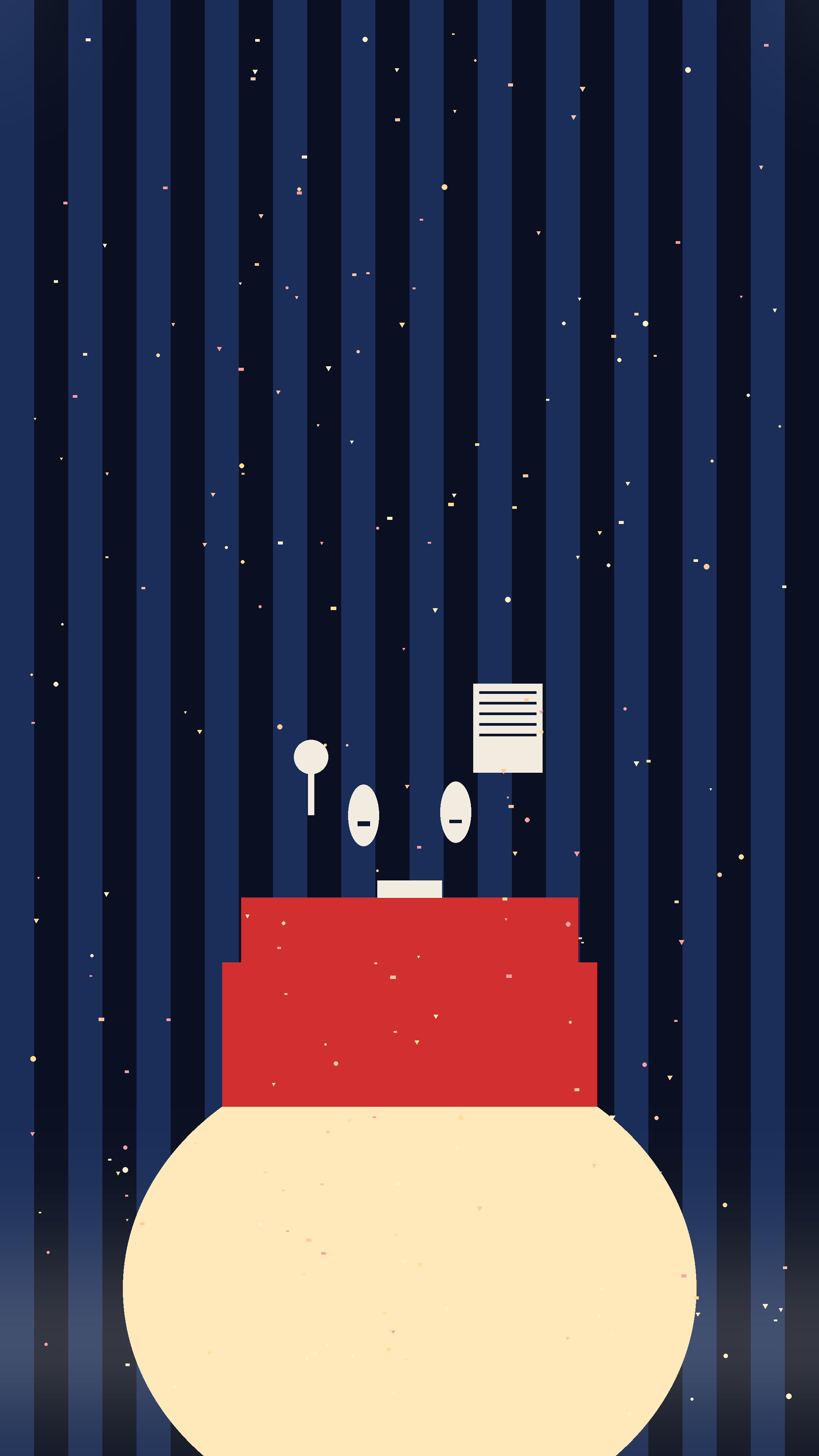 Two improvisers in motion